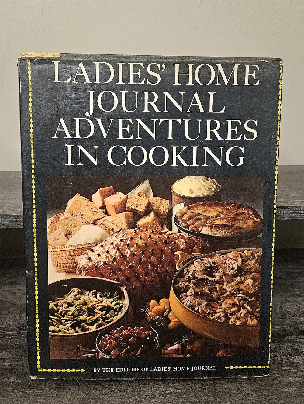 Vintage 1968 Ladies' Home Journal Adventures in Cooking Cookbook HC